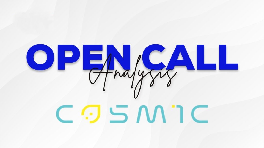 COSMIC 1st Open Call — SEER Projesi